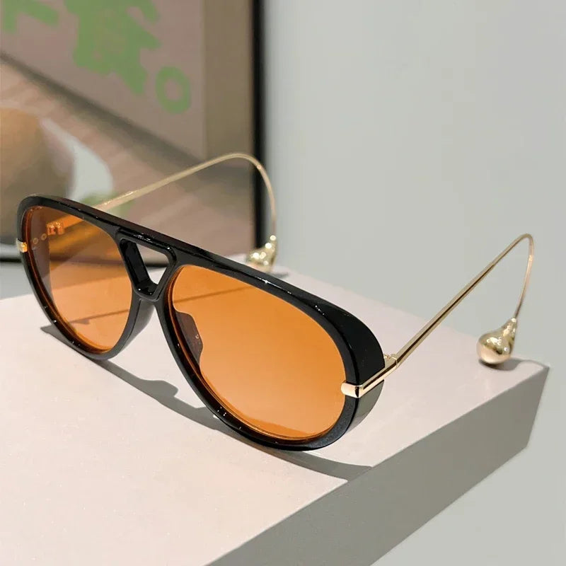 Luxury Oversized Sunglasses Vintage Unisex 2025 Punk Style