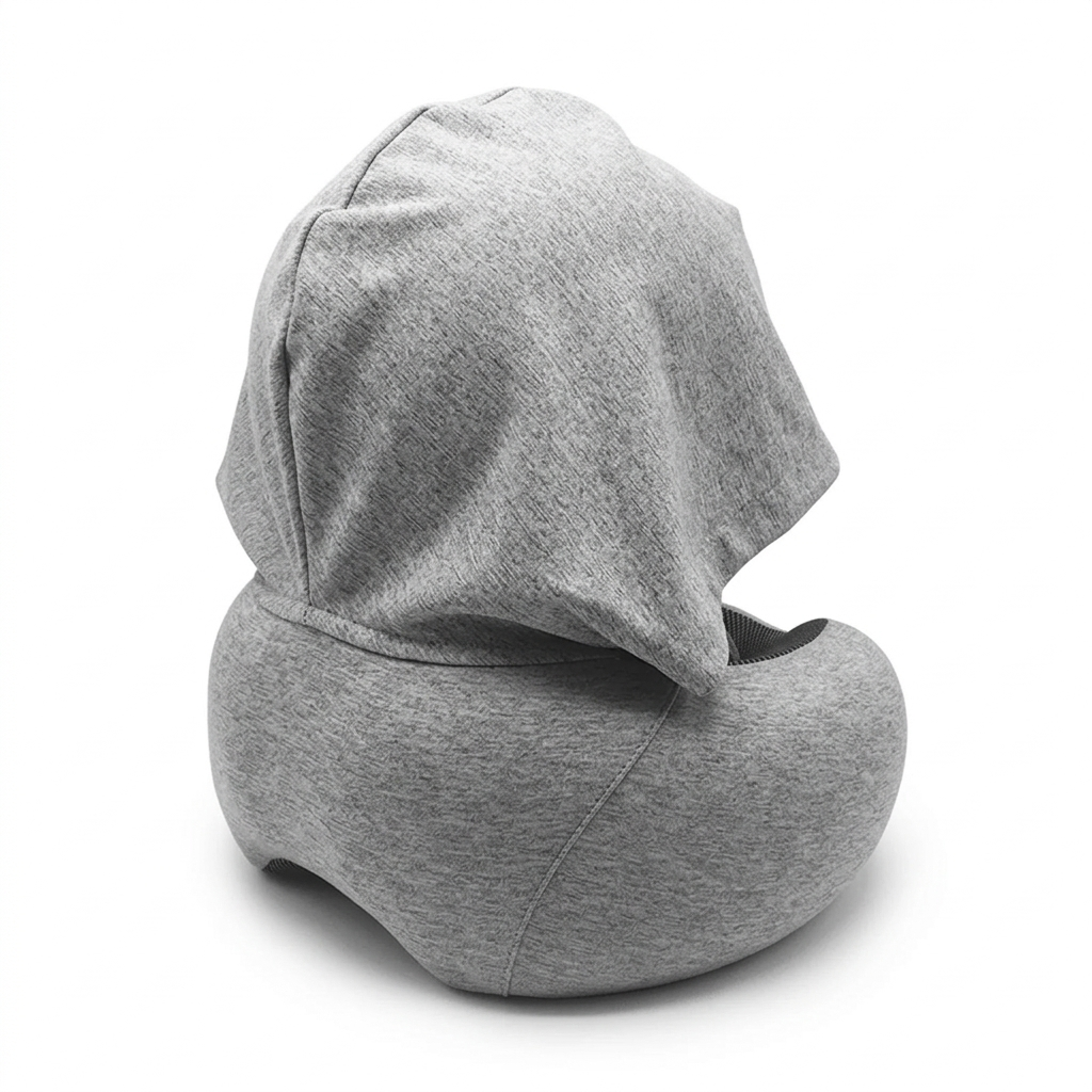 Travel Neck Pillow for Comfort & Support – Memory Foam U-Shape