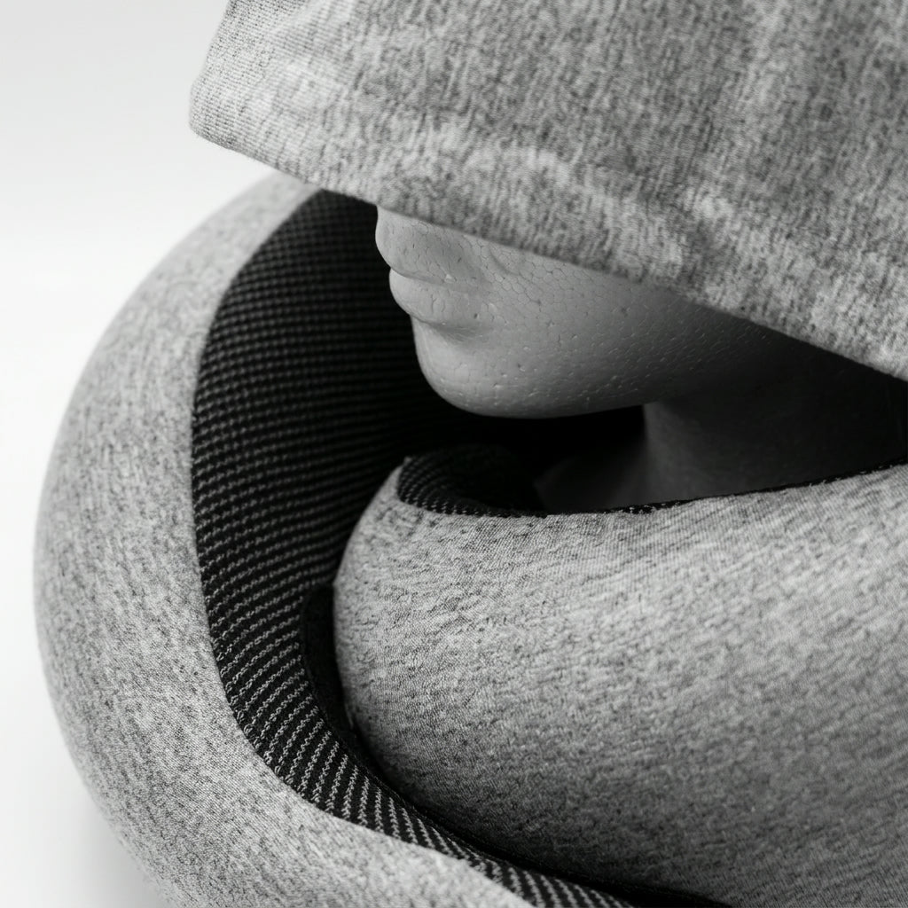 Travel Neck Pillow for Comfort & Support – Memory Foam U-Shape
