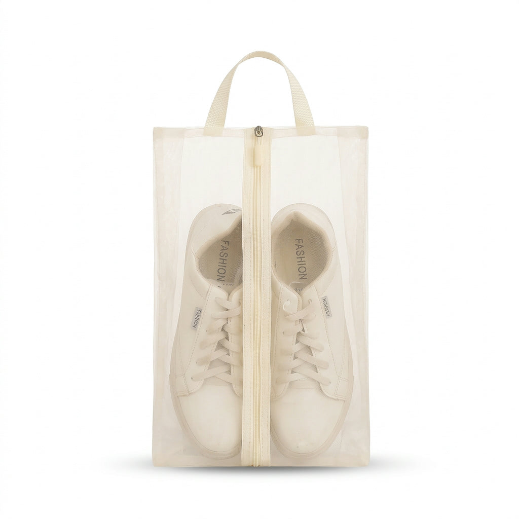 Travel Shoe Storage Bag for Organized Packing – Breathable Mesh Design