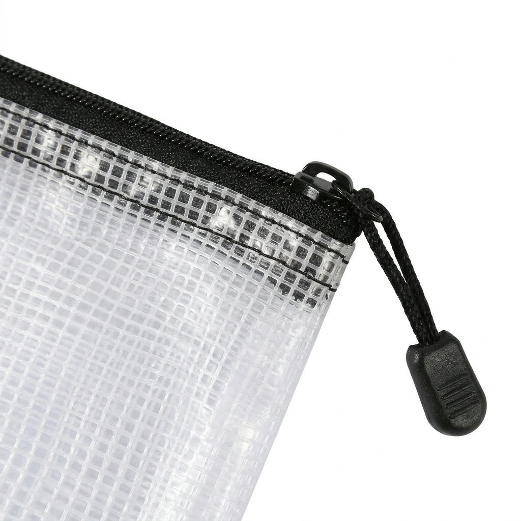Waterproof Document Organizer Bag – Lightweight Mesh Zip Folder