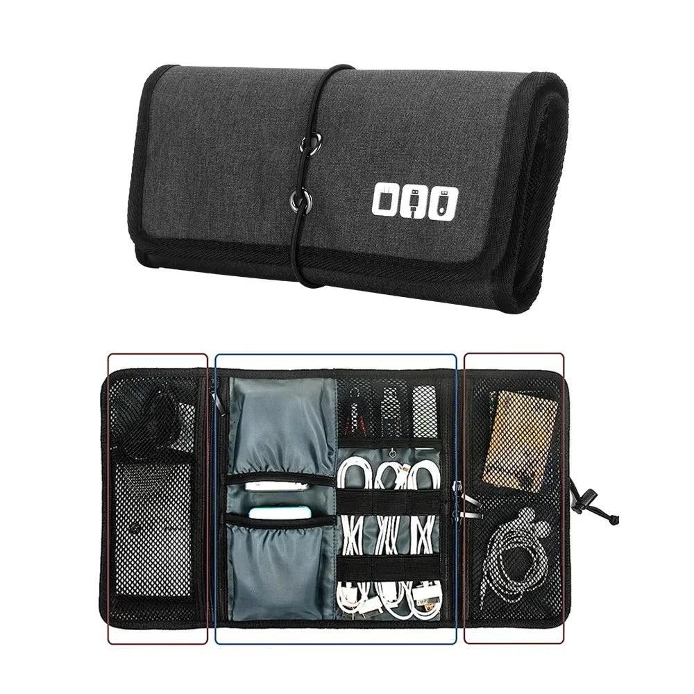 Cable Organizer Storage Bag - BonVoyage