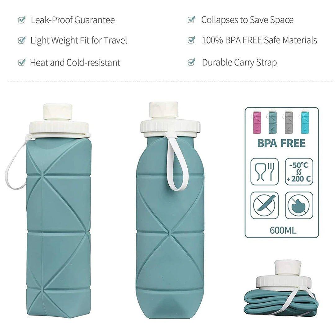 Foldable Travel Water Bottle - BonVoyage