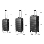 Load image into Gallery viewer, Hard Case Luggage Trolley Set - BonVoyage
