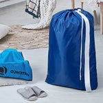 Load image into Gallery viewer, Nylon Laundry Bag Travel Storage Pouch Machine Washable Dirty Clothes Organizer Folding Wash Drawstring Bag Bathroom Accessories

