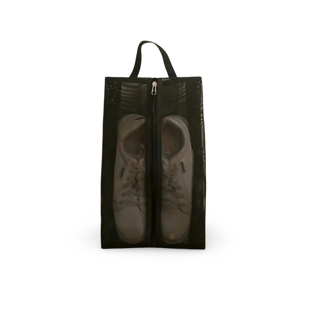Travel Shoe Storage Bag for Organized Packing – Breathable Mesh Design