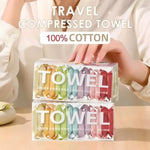 Load image into Gallery viewer, 14Pcs Disposable Travel Towels, Thickened Compressed Face Cleansing
