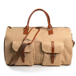 Load image into Gallery viewer, Extra Large Foldable Duffle Bag Waterproof Leather
