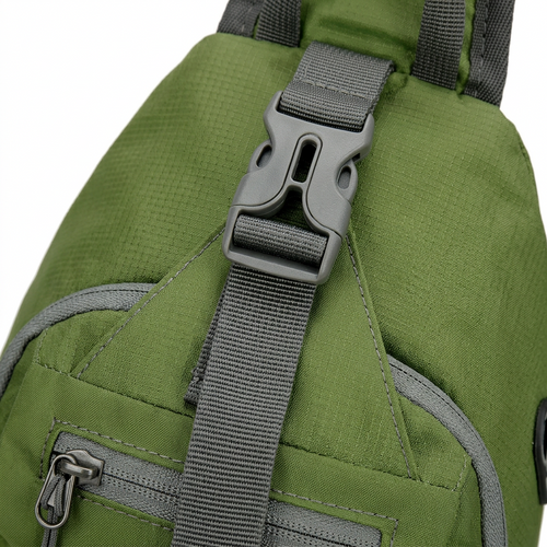 Anti-Theft Sling Backpack – Secure Waterproof Nylon Travel Bag
