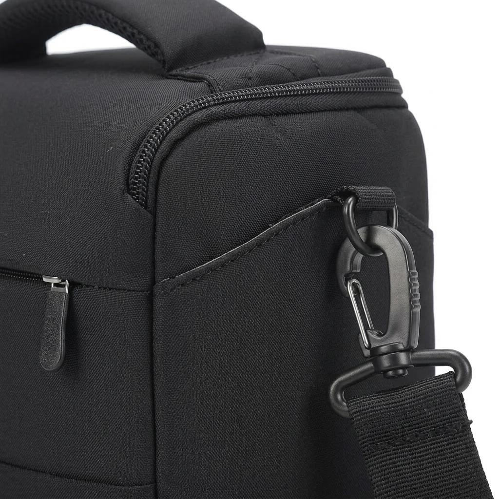 DSLR Camera Shoulder Bag – Portable Waterproof Nylon Case