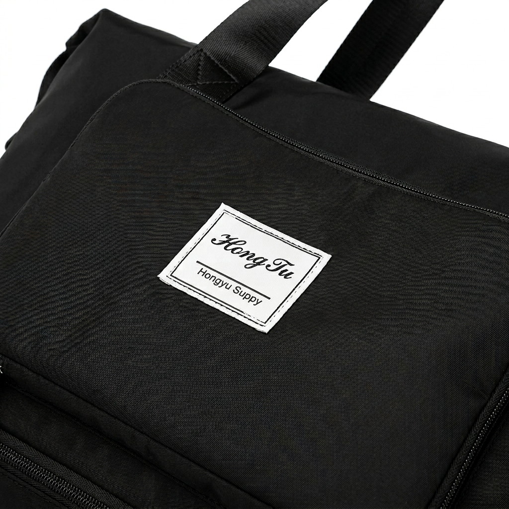 Foldable Travel Bag – Large Capacity Waterproof Nylon Tote