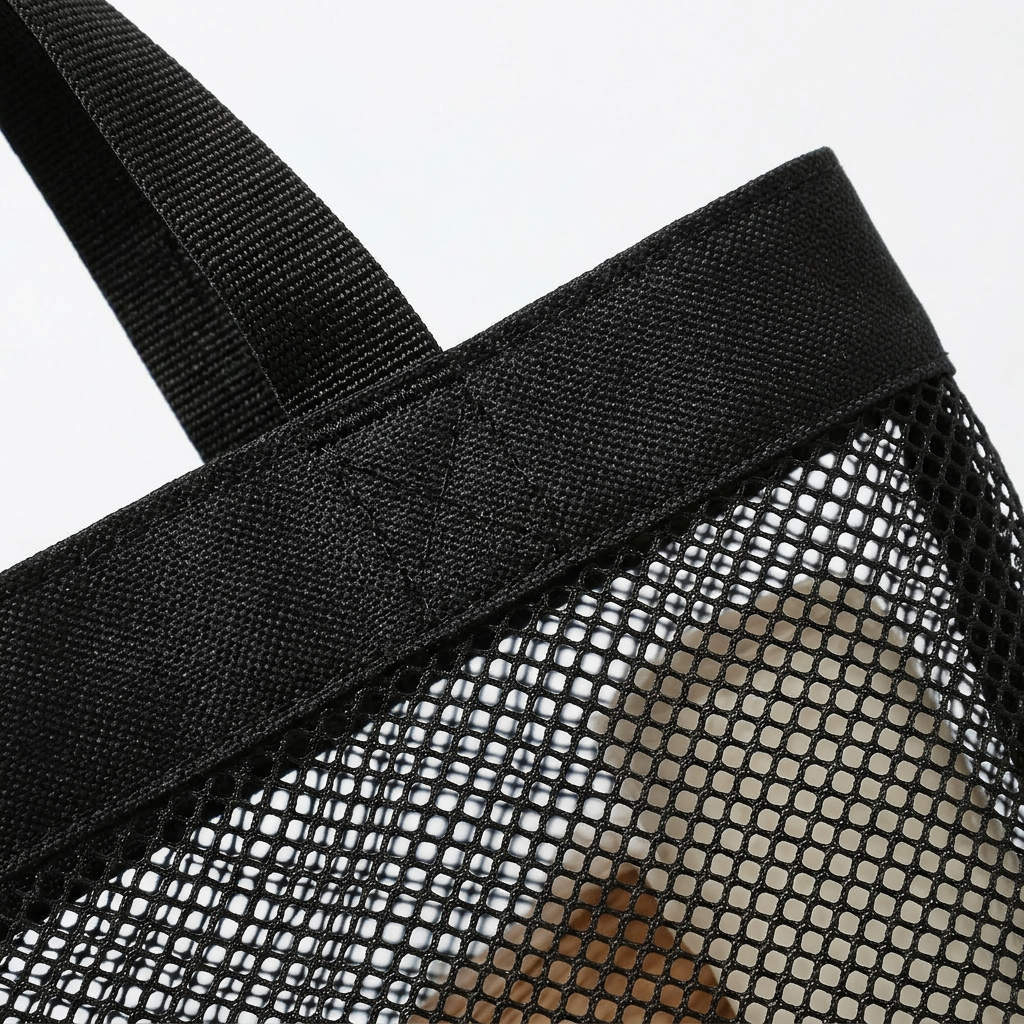 Mesh Shower Toiletry Bag – Quick-Dry Hanging Travel Organizer