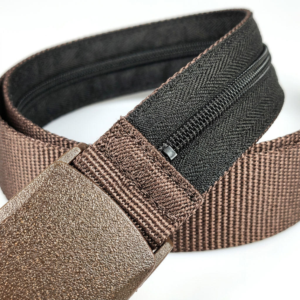 Anti-Theft Waist Belt – Hidden Money Storage Travel Strap
