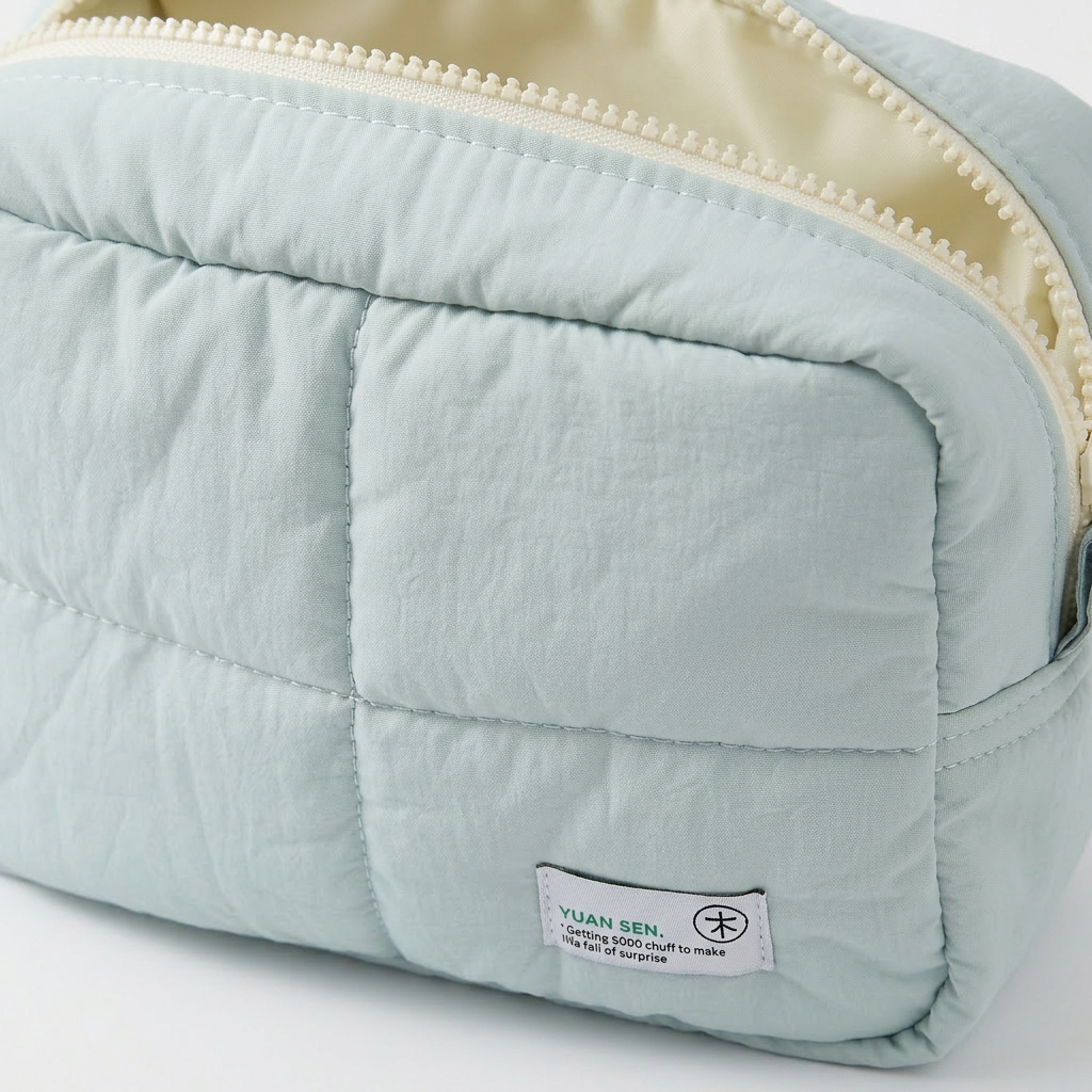 Travel Nylon Cosmetic Bag – Waterproof & Lightweight Toiletries Organizer