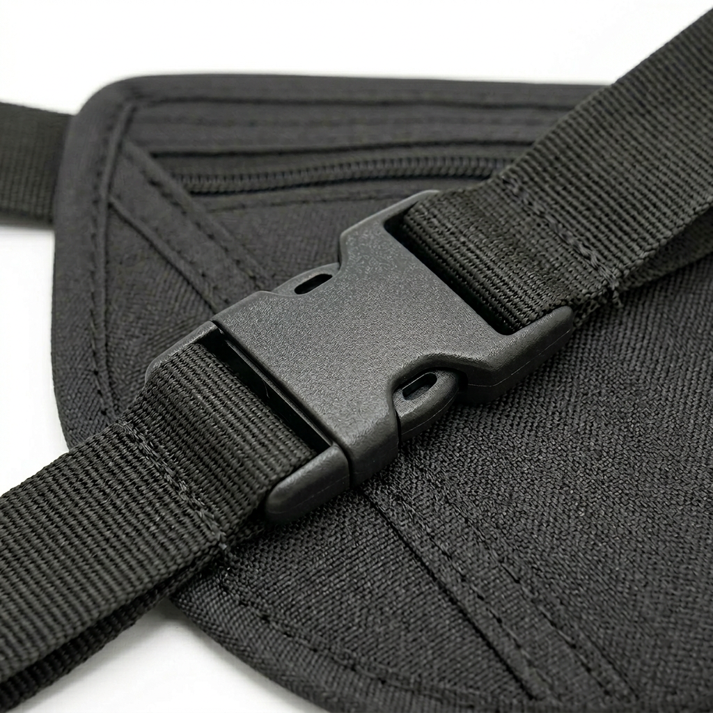 Lightweight Outdoor Waist Pack – Secure Travel & Durable Nylon