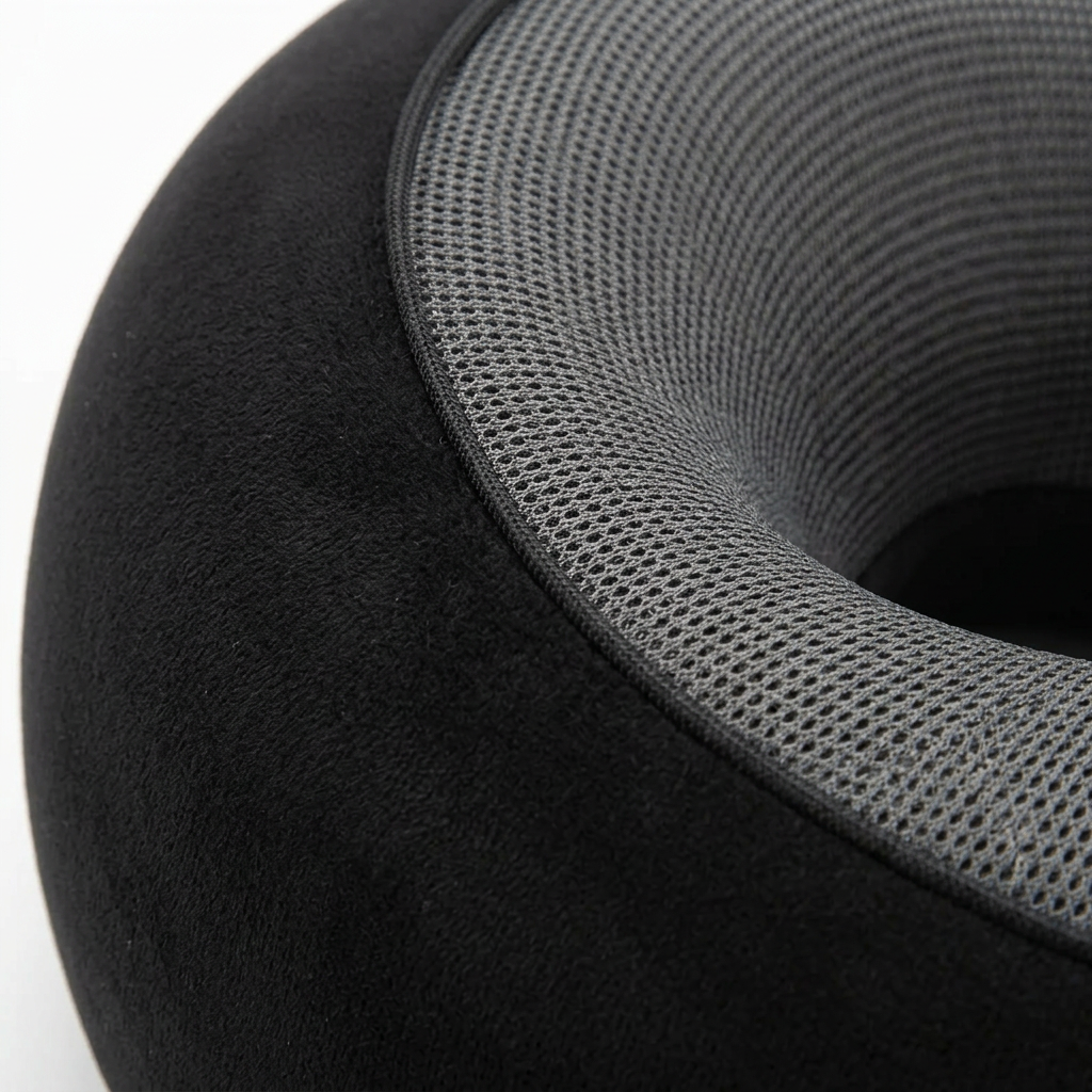 U-Shaped Memory Foam Travel Pillow – Soft Neck Support & Adjustable