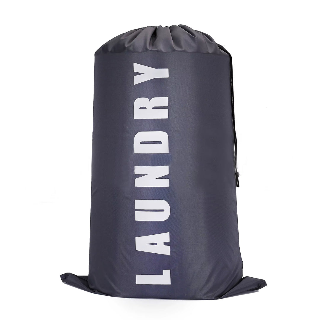 Nylon Laundry Bag Travel Storage Pouch Machine Washable Dirty Clothes Organizer Folding Wash Drawstring Bag Bathroom Accessories