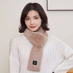 Load image into Gallery viewer, USB Rechargeable Winter Heating Scarf 3 Gears Washable Neck Cover
