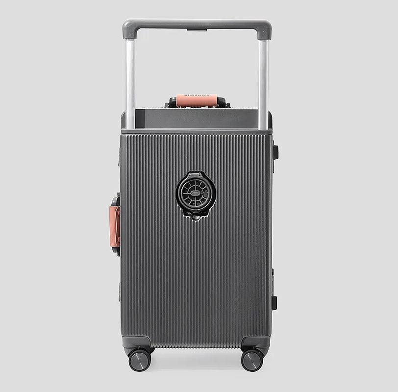 Wide Handle Travel Suitcase - BonVoyage