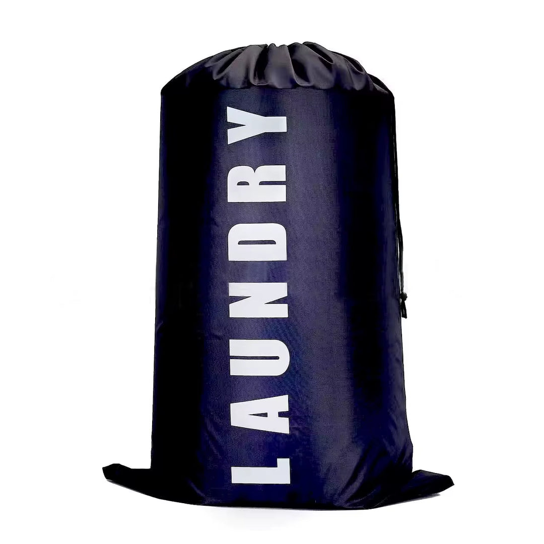Nylon Laundry Bag Travel Storage Pouch Machine Washable Dirty Clothes Organizer Folding Wash Drawstring Bag Bathroom Accessories