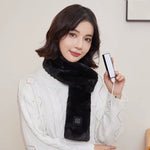 Load image into Gallery viewer, USB Rechargeable Winter Heating Scarf 3 Gears Washable Neck Cover
