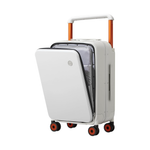 Load image into Gallery viewer, Luxury 20-Inch Hardside Carry-On Suitcase with Aluminum Frame
