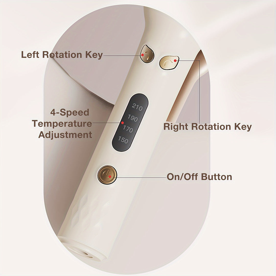 Automatic Hair Curler 28mm Barrel with 4 Modes