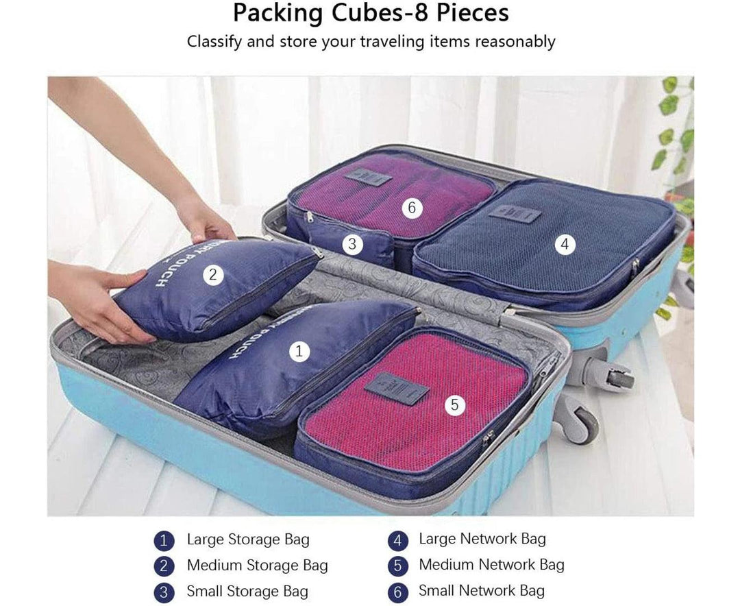 Travel Storage Bag 6pcs Set - BonVoyage