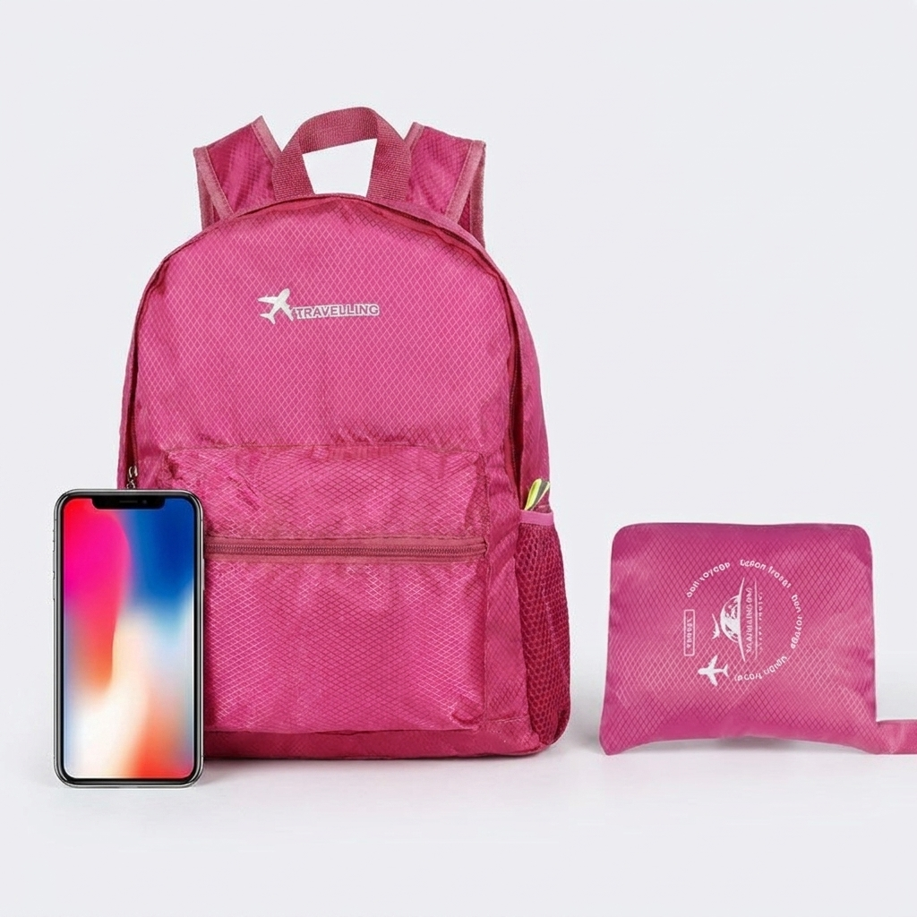 25L Folding Travel Backpack – Lightweight Waterproof Daypack