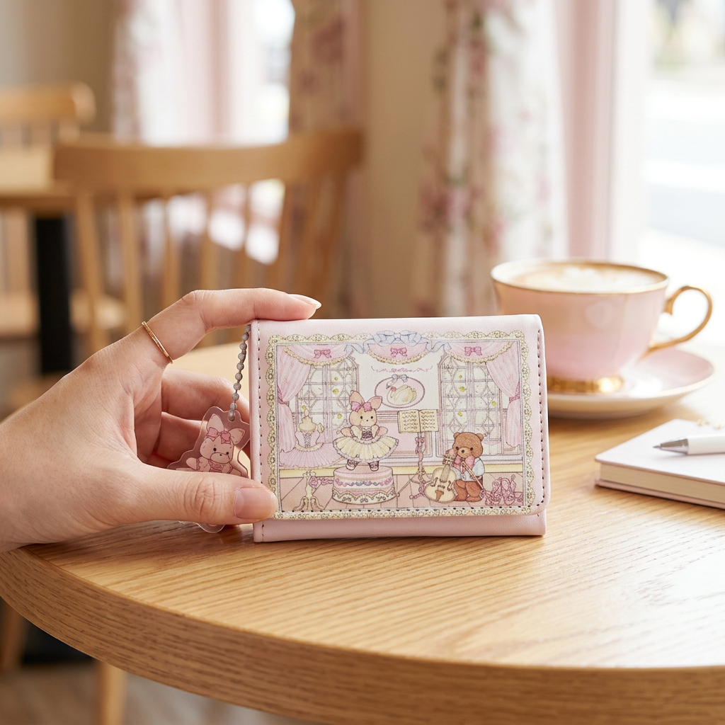 Vintage Mini Wallet – Compact Multi-Slot PU Travel Organizer