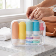 16-Pack Travel Bottles – Leak-Proof Silicone for Toiletries
