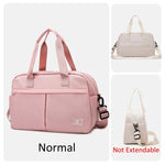 Load image into Gallery viewer, Large Travel Duffle Bag – Expandable Carry-On Luggage
