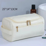 Load image into Gallery viewer, Leather Travel Toiletry Bag for Men &amp; Women | Dopp Kit
