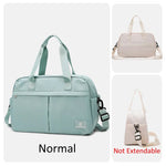 Load image into Gallery viewer, Large Travel Duffle Bag – Expandable Carry-On Luggage
