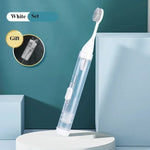 Load image into Gallery viewer, Portable Folding Travel Toothbrush Set with Holder
