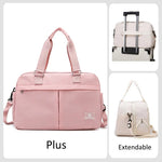 Load image into Gallery viewer, Large Travel Duffle Bag – Expandable Carry-On Luggage
