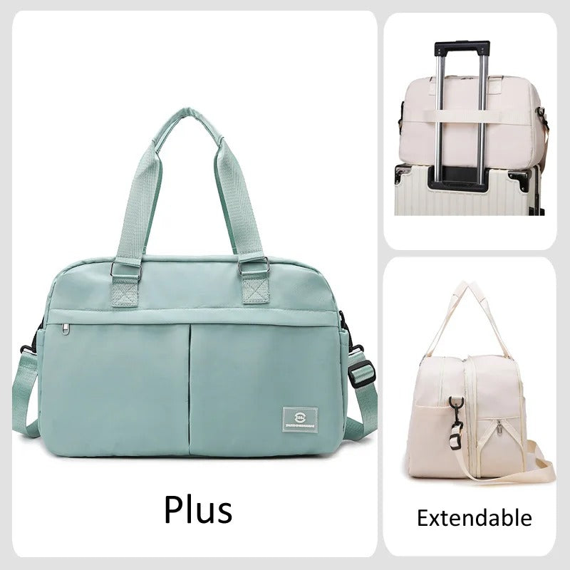 Large Travel Duffle Bag – Expandable Carry-On Luggage