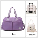 Load image into Gallery viewer, Large Travel Duffle Bag – Expandable Carry-On Luggage
