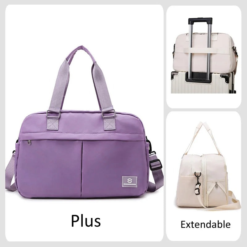 Large Travel Duffle Bag – Expandable Carry-On Luggage