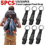 Load image into Gallery viewer, Luggage Strap with Buckle – Add-a-Bag &amp; Jacket Holder
