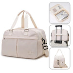 Load image into Gallery viewer, Large Travel Duffle Bag – Expandable Carry-On Luggage
