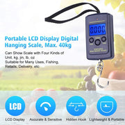 Mini Digital Hanging Scale 40kg/10g for Luggage