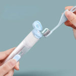 Load image into Gallery viewer, Portable Folding Travel Toothbrush Set with Holder
