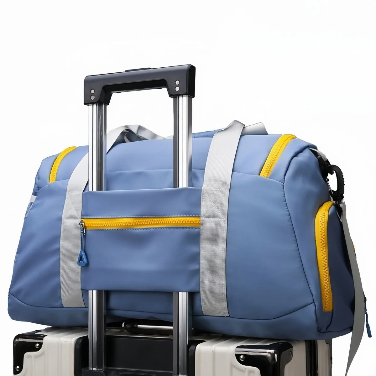 Large Capacity Gym Bag Organized Travel Tote Water-Resistant