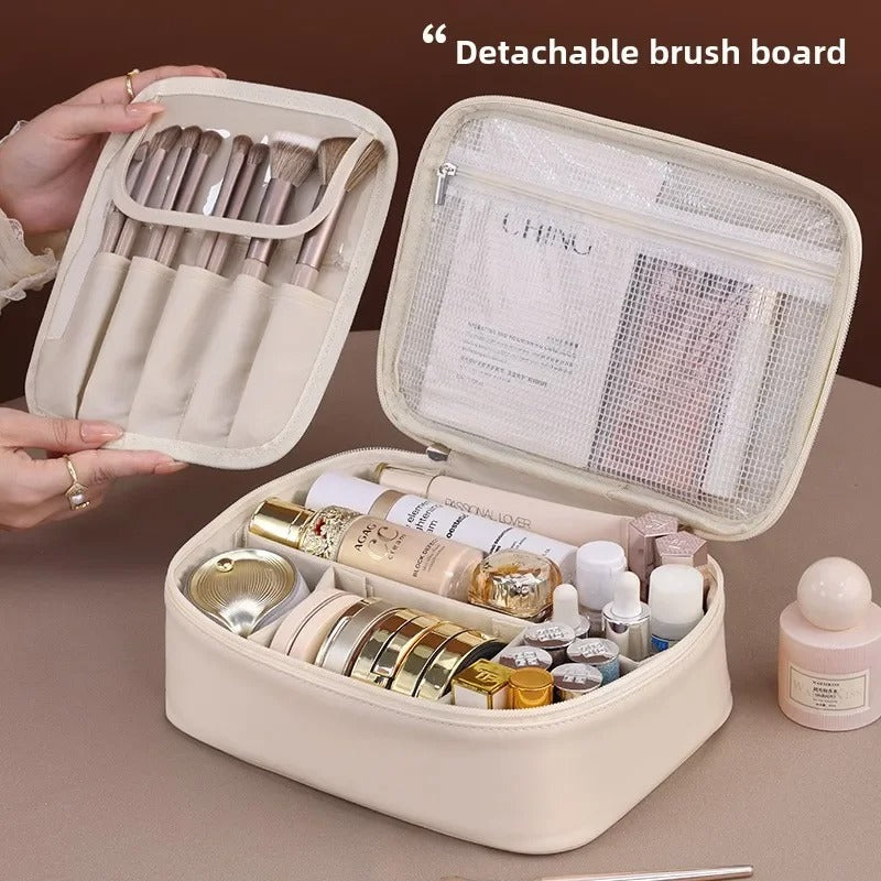 Luxury Makeup Bag for Women – Large Travel Organizer