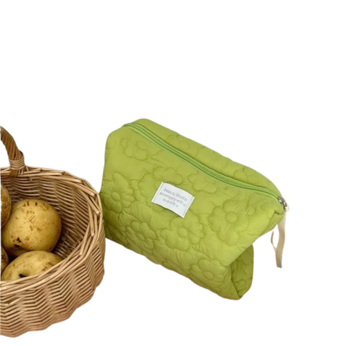 Floral Makeup Bag for Women – Travel Cosmetic Organizer