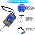 Load image into Gallery viewer, Mini Digital Hanging Scale 40kg/10g for Luggage

