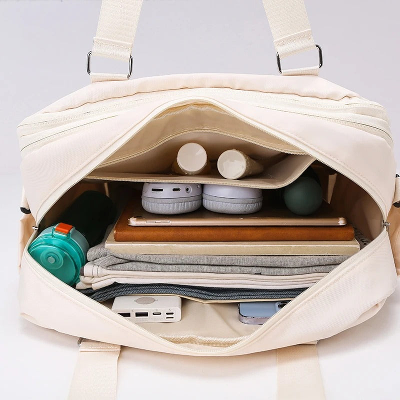 Large Travel Duffle Bag – Expandable Carry-On Luggage