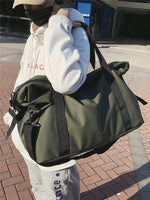 Load image into Gallery viewer, Large Travel Duffel Bag – Lightweight Gym &amp; Luggage Tote

