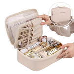 Load image into Gallery viewer, Luxury Makeup Bag for Women – Large Travel Organizer
